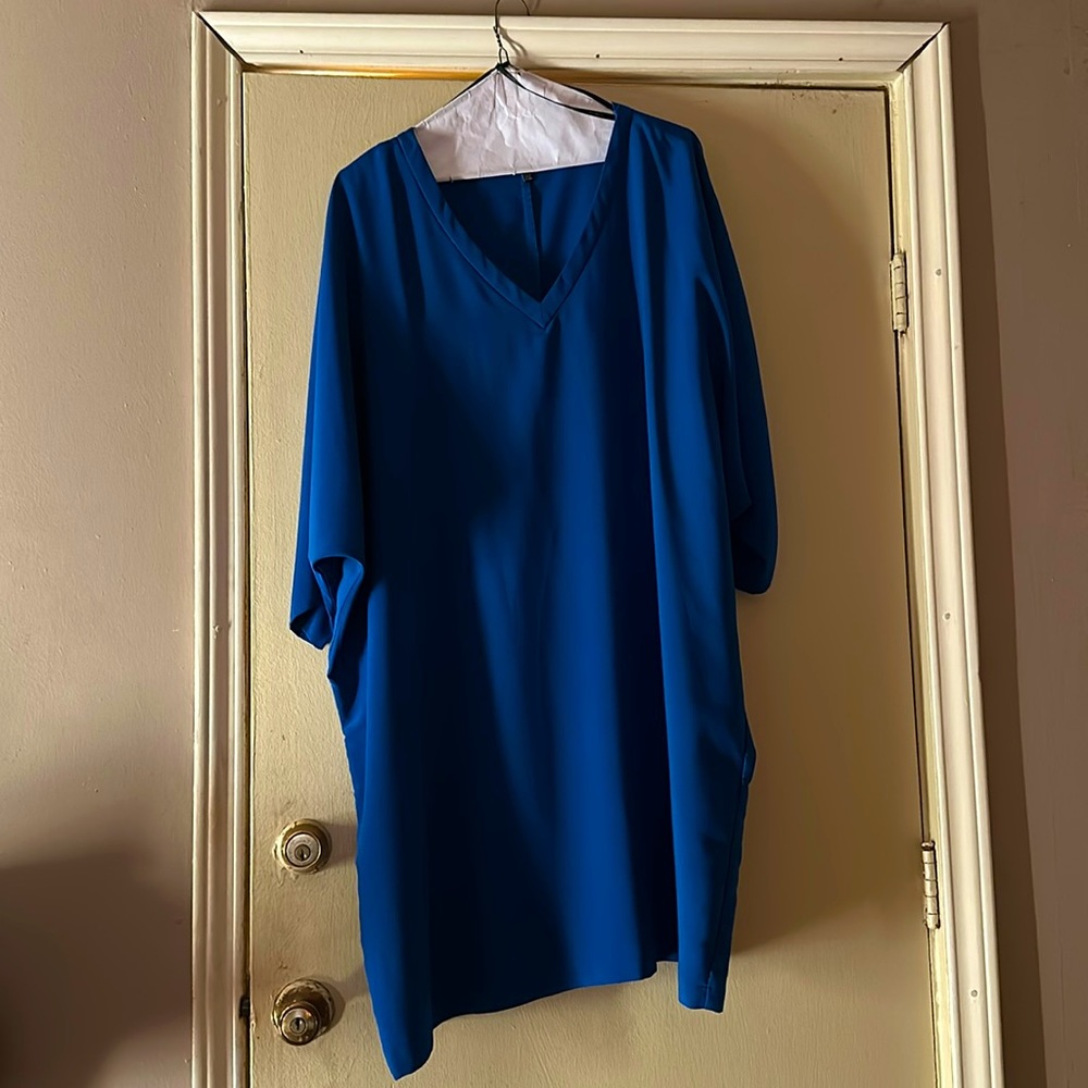 Royal Blue Casual Dress